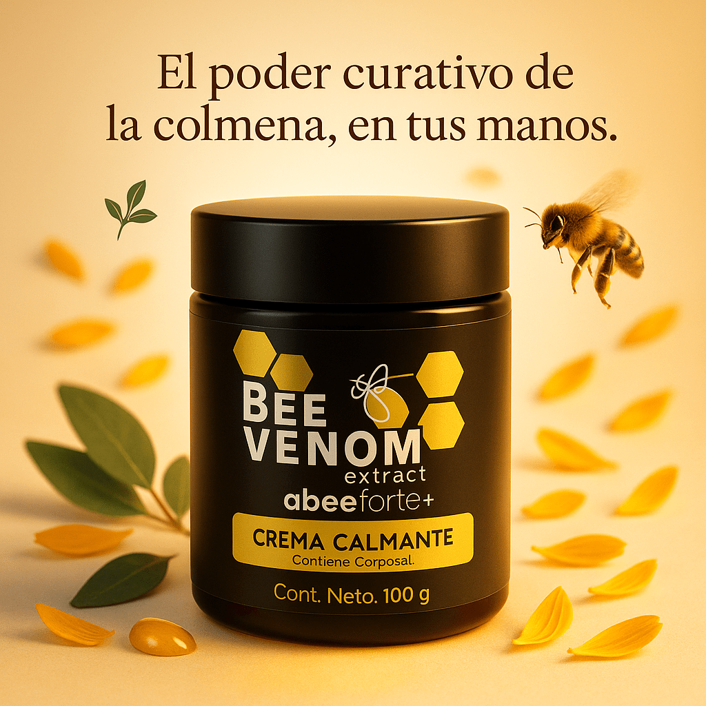 Bee Venom – Crema Natural con Veneno de Abeja y Árnica