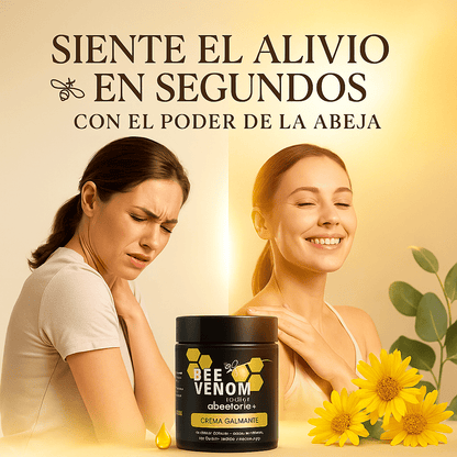 Bee Venom – Crema Natural con Veneno de Abeja y Árnica