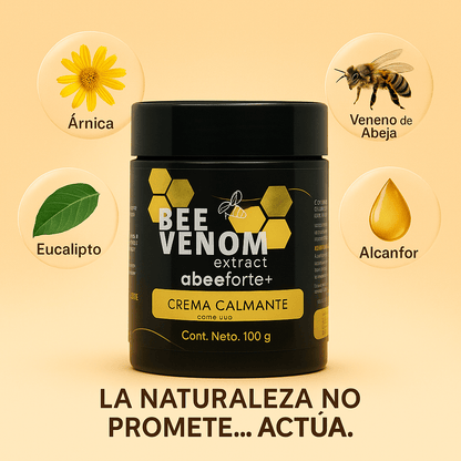 Bee Venom – Crema Natural con Veneno de Abeja y Árnica