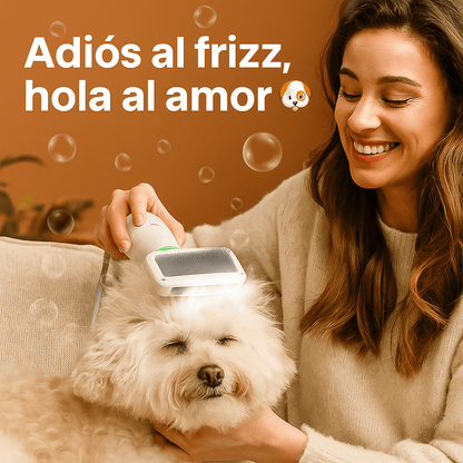 Cepillo Secador 2 en 1 Para Mascotas - Seca rápido, no quema y deja el pelaje brillante.