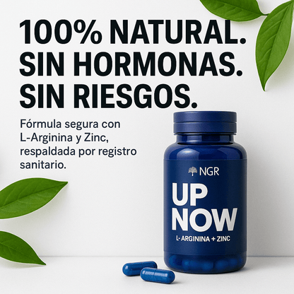 UP NOW: Crecimiento y Desarrollo Natural 🚀 El impulso natural para alcanzar tu máximo potencial.