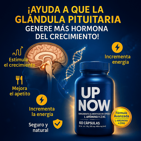 UP NOW: Crecimiento y Desarrollo Natural 🚀 El impulso natural para alcanzar tu máximo potencial.
