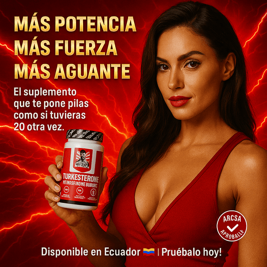 No es magia, es Turkesterone: el secreto de por qué ahora ella no te deja dormir. |   Ebook gratis